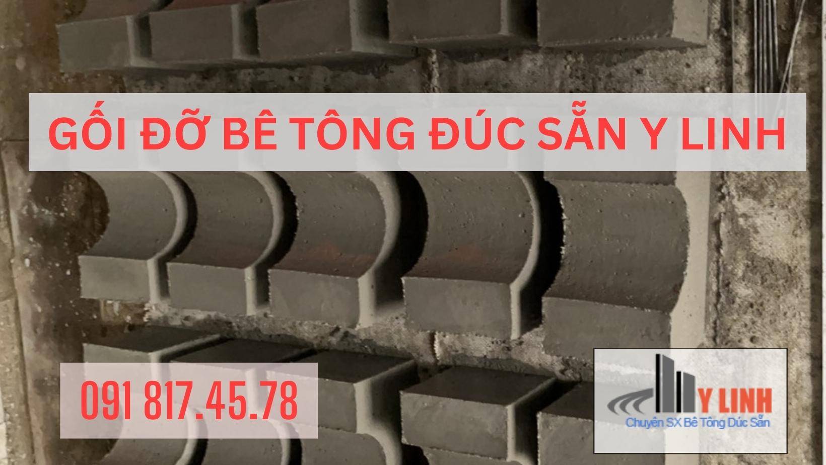 gối đỡ bê tông đúc sẵn