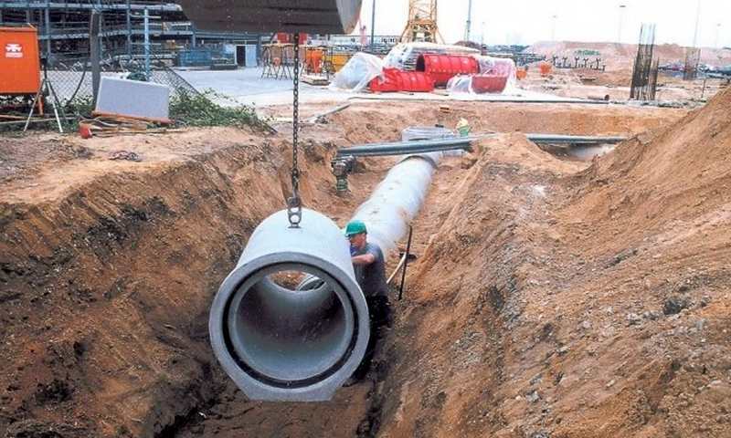 ứng dụng ống cống bê tông đúc sẵn tròn công trình cấp thoát nước.