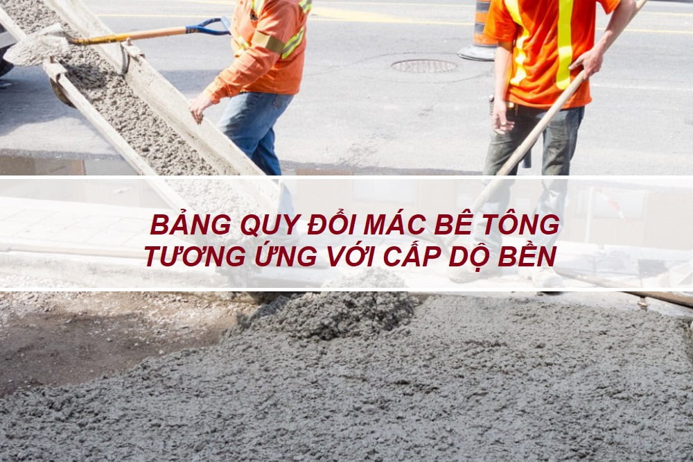 Bê Tông C25 Tương Đương Mác Bao Nhiêu